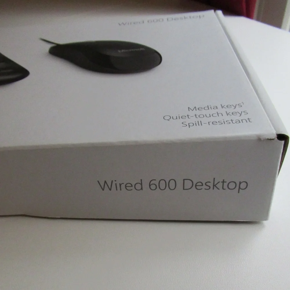 Microsoft Wired 600 Keyboard & Mouse set